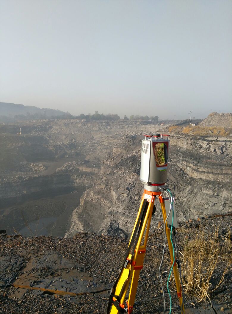 Laser Scanning Open Cast Mines