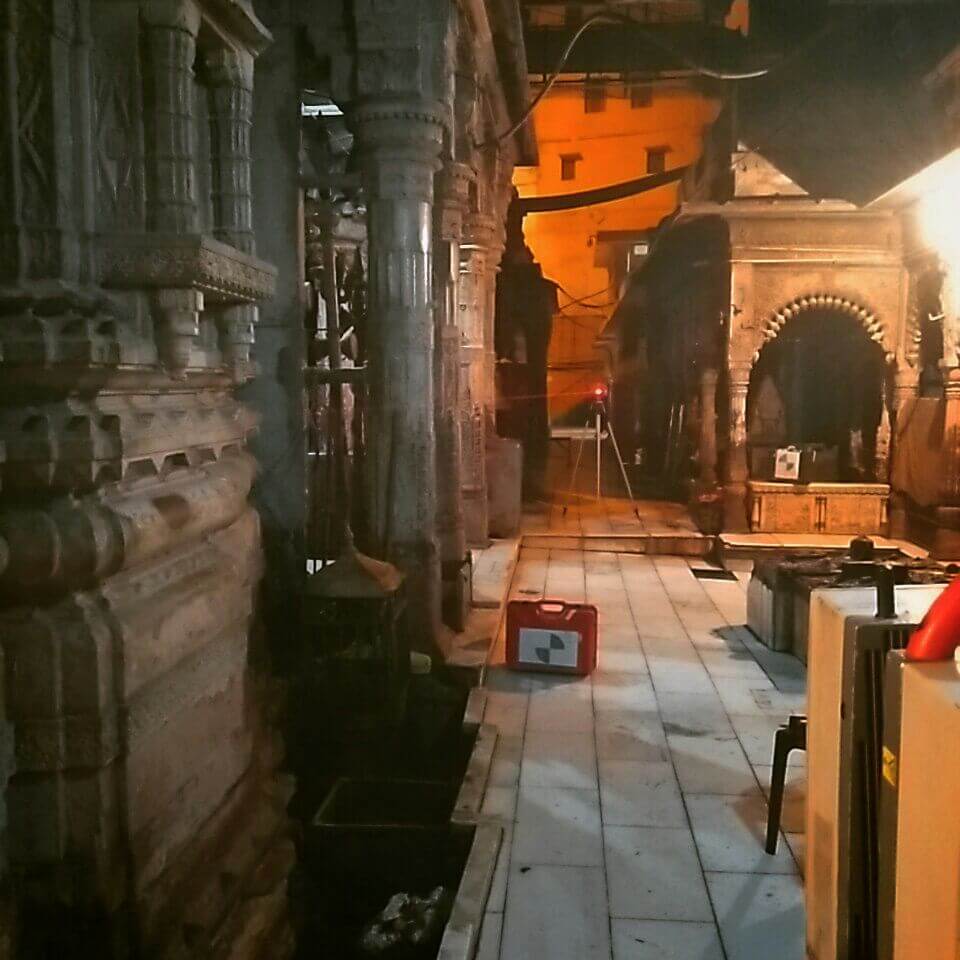 Laser Scanning a Historic Temple